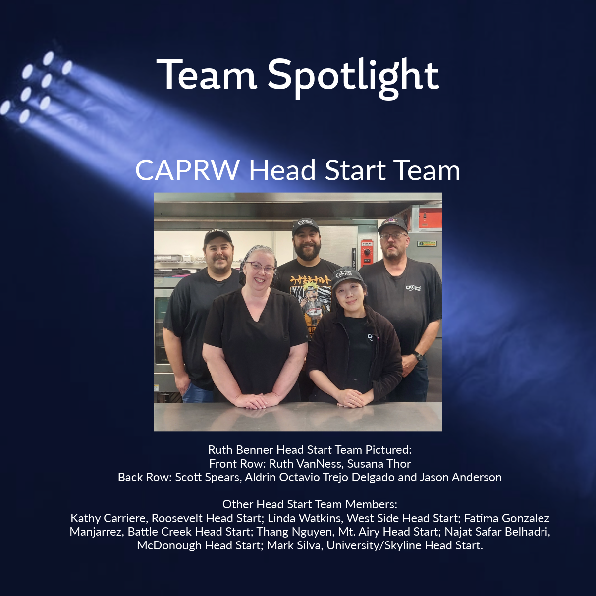 CKC Good Food - Team Spotlight: CAPRW