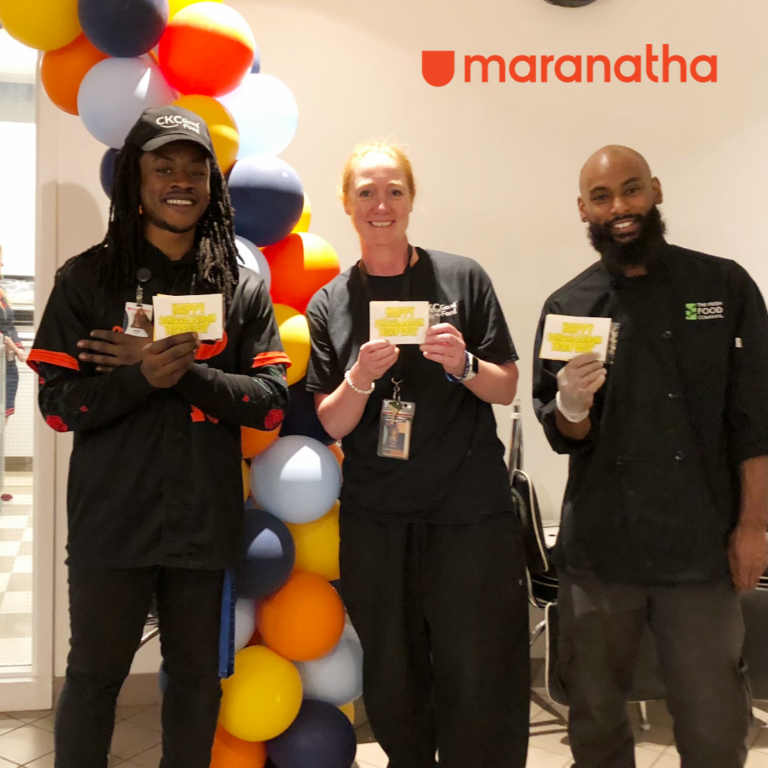 Food service team members at Maranatha Christian Academy
