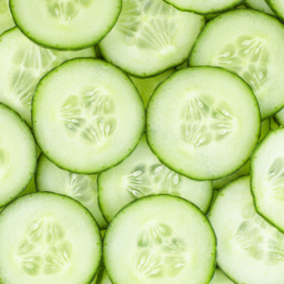 Cucumber slices