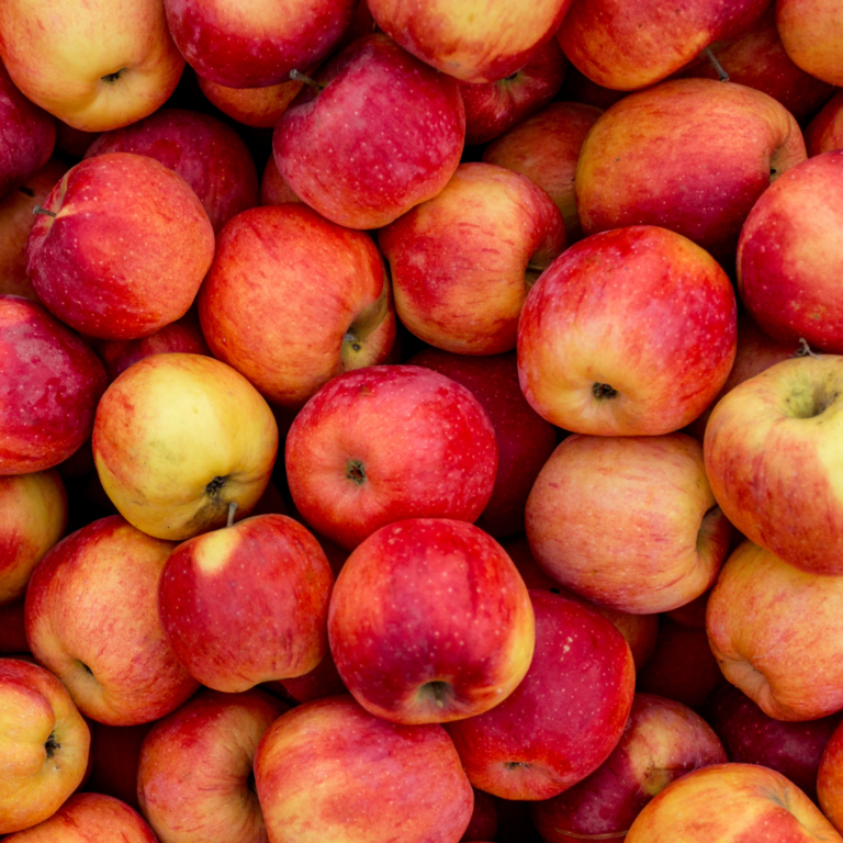 Whole apples